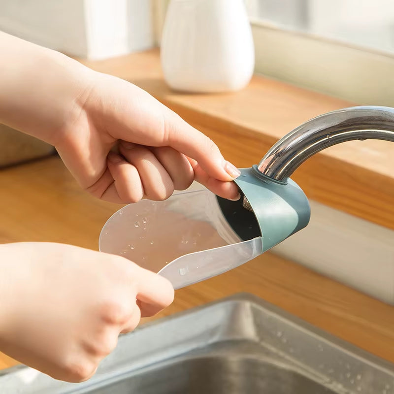 NEW Faucet Extender Silicone Water Tap Extension Sink Children Washing Hand Device Bathroom Kitchen Accessories