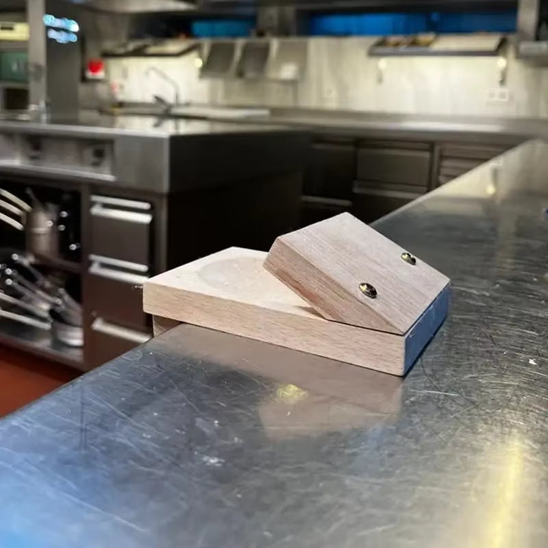 Oyster Shucking Clamp Hand Clam Shellcrab Sheller Opening Clip Shells Wood Oyster Shucking Opener Shucker Seafood Clamp