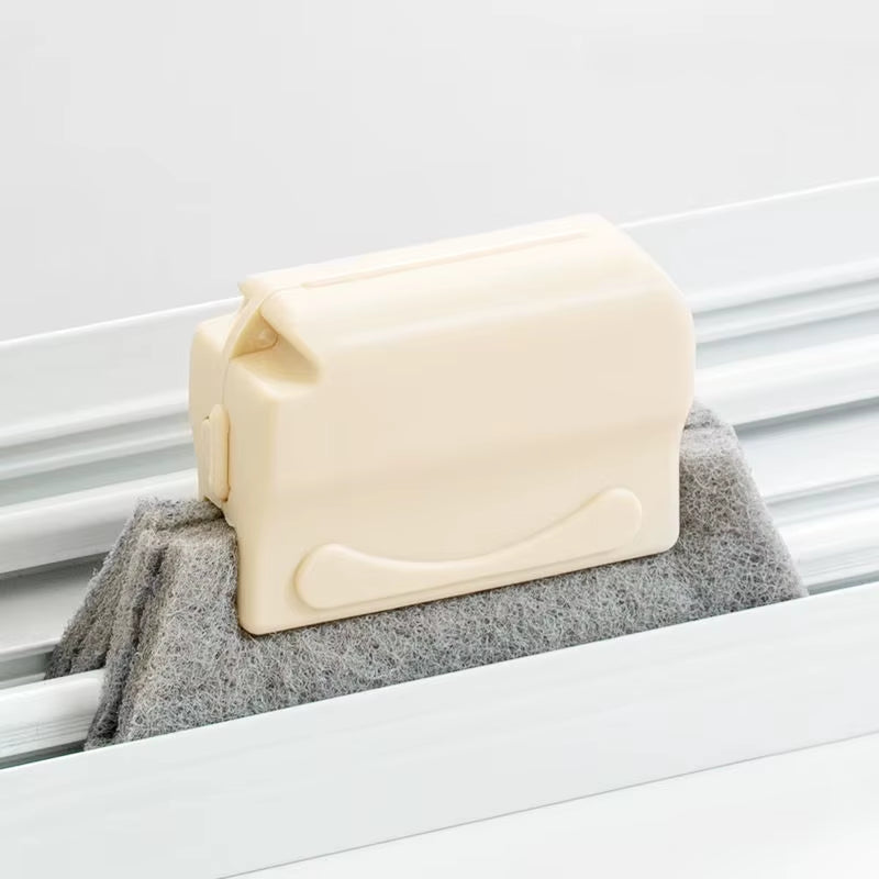 Groove Cleaning Brush Creative Window Cloth Window Cleaning Brush Windows Slot Cleaner Brush Clean Window Slot Clean Tool