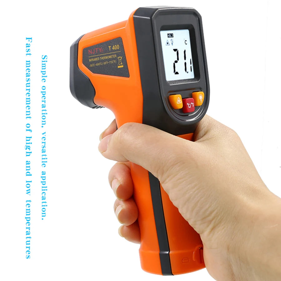 T400 T600A High Precision Infrared Thermometer, Water Thermometer, Baking and Kitchen Industrial Thermometer