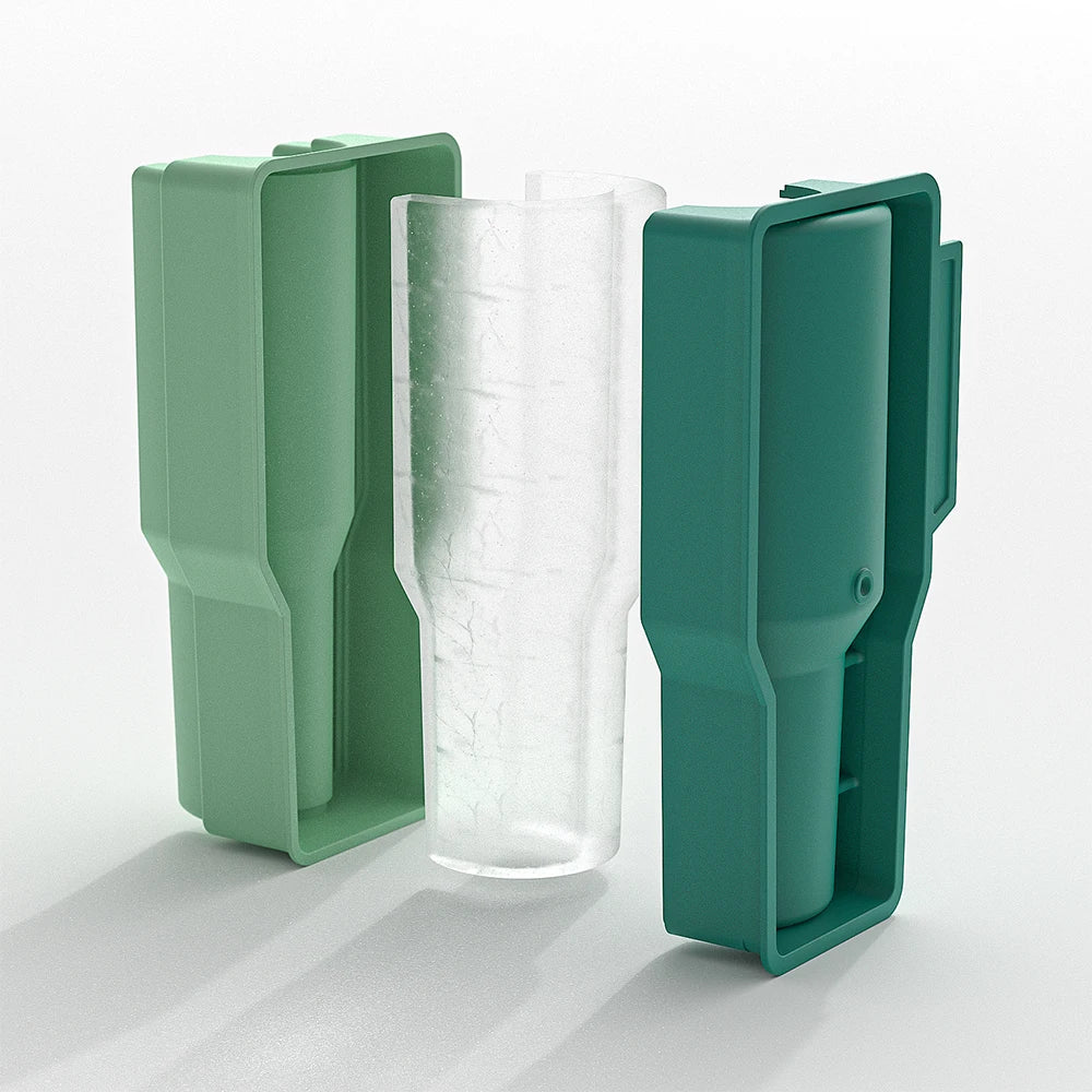 New Ice Trays for Silicone Ice Cube Mold for Water Cup Non Stick Summer Ice Molds Easy Demoulding Soft Ice Cube
