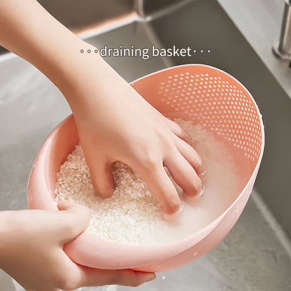 Multi-Purpose Rice Drainage Basket and Fruit and Vegetable Drainage Sieve Kitchen Tool Kitchen Gadgets Accessories