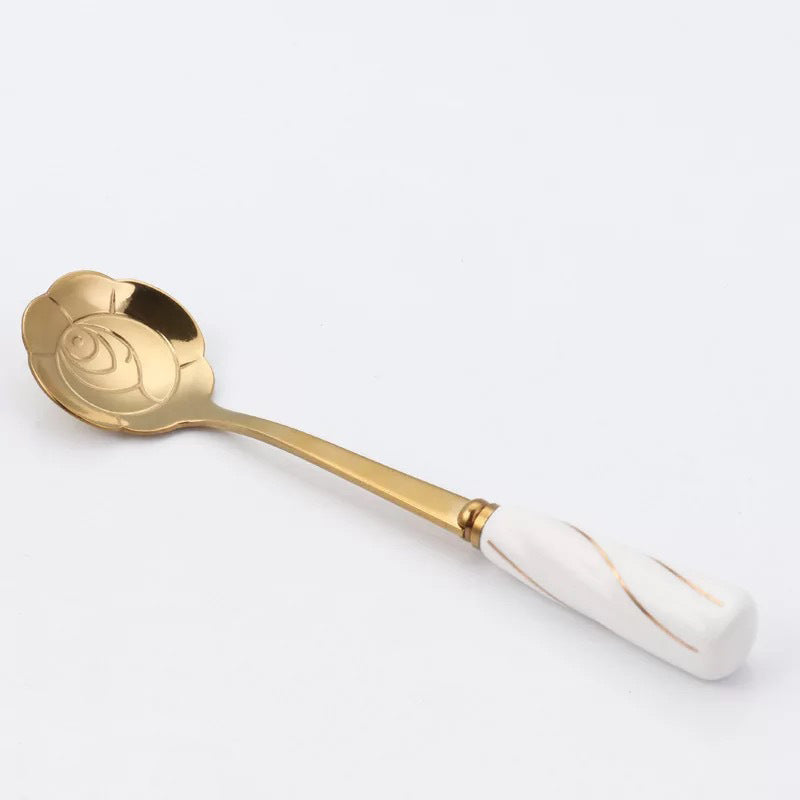 Stainless Steel Tableware Coffee Spoon Stirring Spoon
