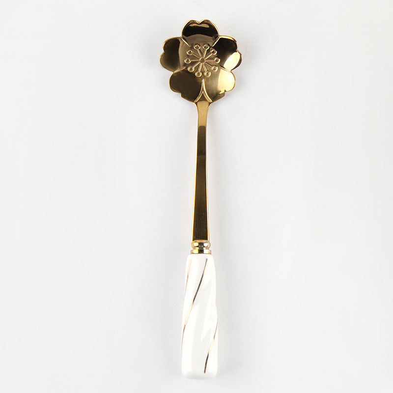 Stainless Steel Tableware Coffee Spoon Stirring Spoon