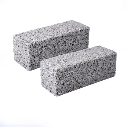 1Pc BBQ Grill Cleaning Brush Brick Block Barbecue Cleaning Stone Pumice Brick for Barbecue Rack Outdoor Kitchen BBQ Tools