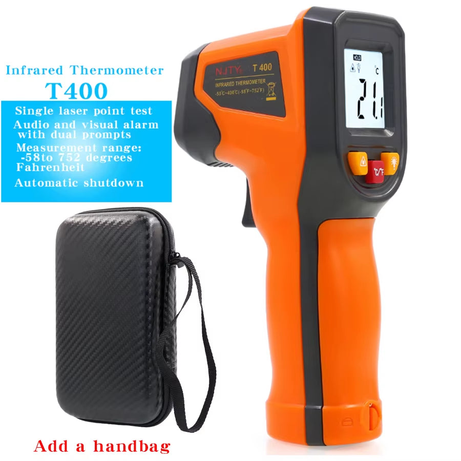 T400 T600A High Precision Infrared Thermometer, Water Thermometer, Baking and Kitchen Industrial Thermometer