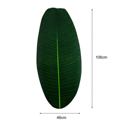 Table Mat Heat Resistant Plastic Monstera Leaves Shaped Coaster Home Kitchen Waterproof Pad Desk Cup Mat Holder