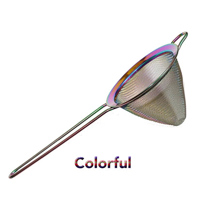 Rainbow Cocktail Shaker Bar Set: 2 Weighted Boston Shakers, Cocktail Strainer Set,Jigger,Muddler and Spoon, Ice Tong ,2 Pourer