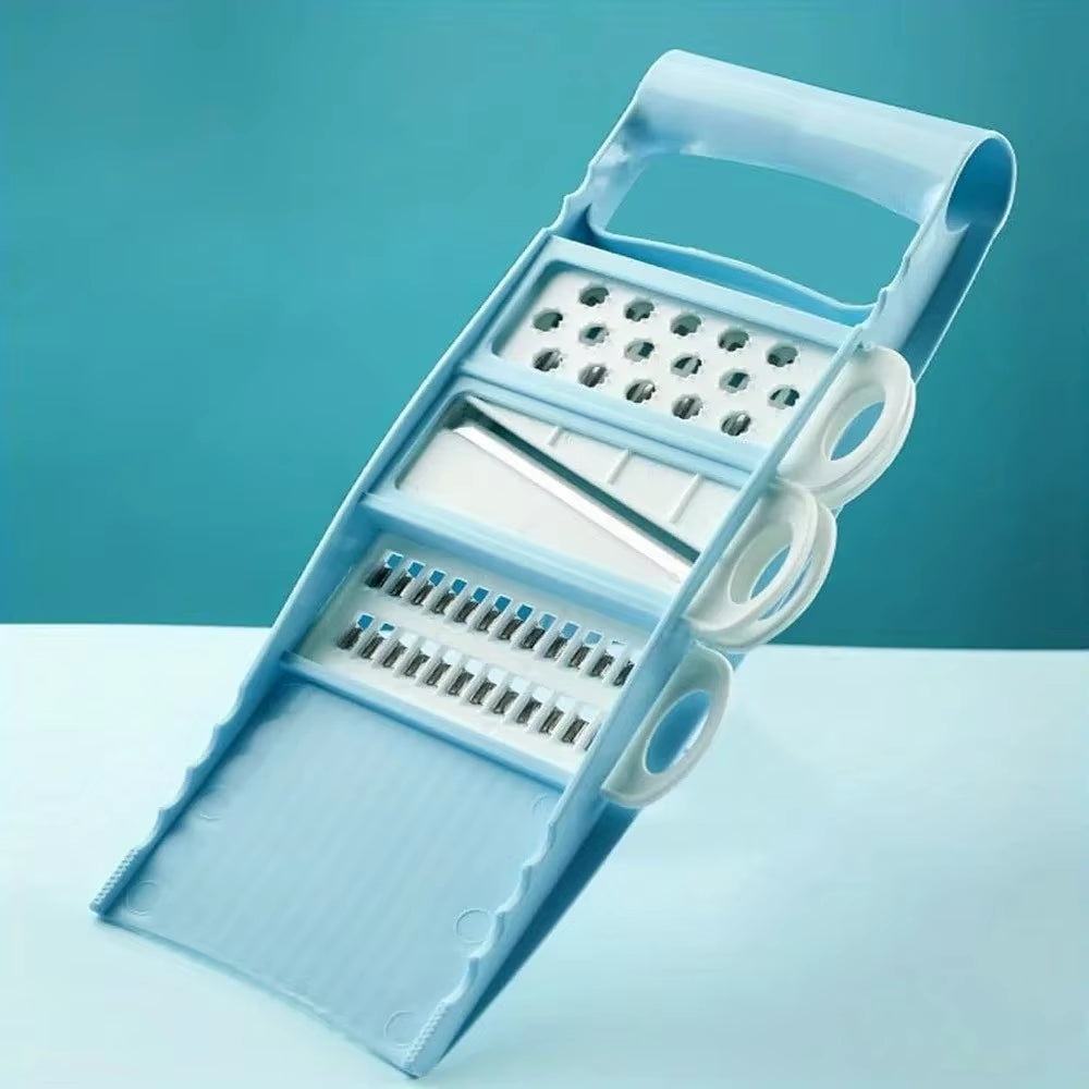 5 In1 Vegetable Fruit Slicer Multifunctional Manual Food Grater Cutter Potato Household Chopper Kitchen Veggie Dicer Gadgets