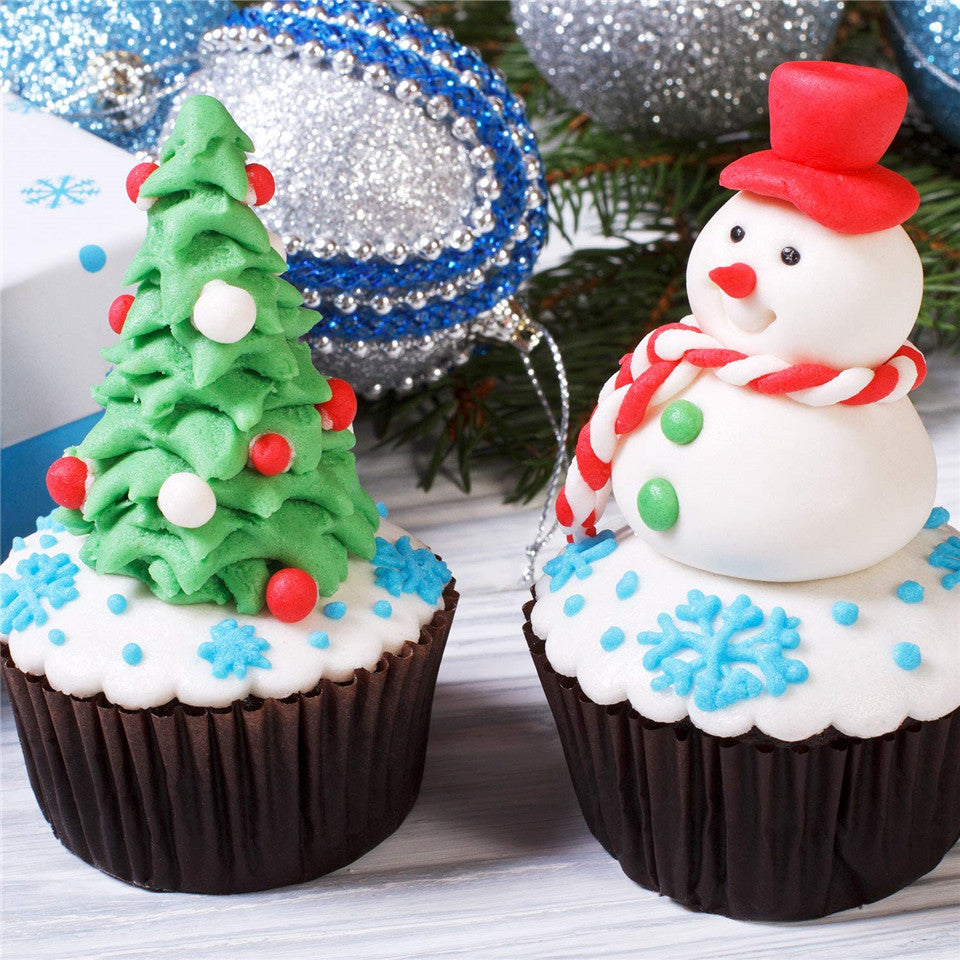 Snowflake Cream Decorating Mouth Is More Fancy Christmas Kitchen Tools
