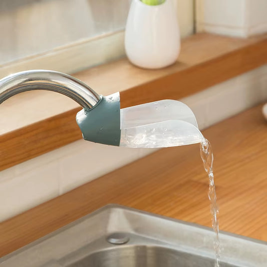 NEW Faucet Extender Silicone Water Tap Extension Sink Children Washing Hand Device Bathroom Kitchen Accessories