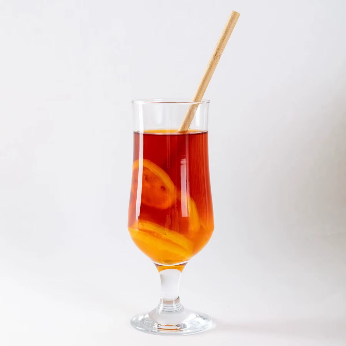 10Pcs Natural Bamboo Straw Reusable Drinking Straws with Case Biodegradable Eco-Friendly Bamboo Straws for Cocktail Bar Drinks