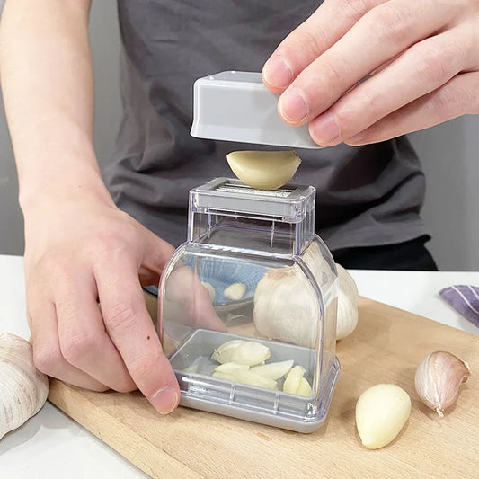 Manual Pressing Garlic Grinding Grater Cutter Cooking Tool Garlic Peeler Kitchen Accessories Kitchen Gadgets and Accessories