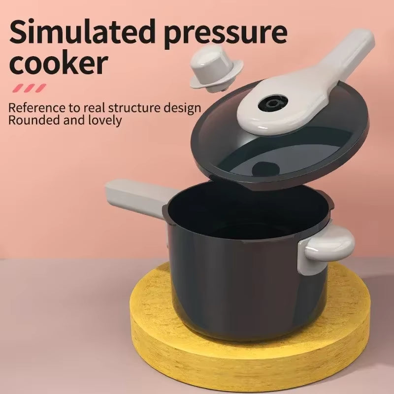 Kids Kitchen Toys Set 59/69 PCS Play Kitchen Accessories Kit with Play Pots Pans Pretend Food Cooking Toy Toddler Girls Boy Gift