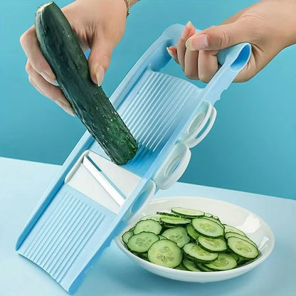 5 In1 Vegetable Fruit Slicer Multifunctional Manual Food Grater Cutter Potato Household Chopper Kitchen Veggie Dicer Gadgets